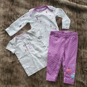 Daddy's Little Princess Outfit Set